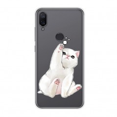 Pouzdro pro Huawei Honor 10 lite, průhledný silikon kotě