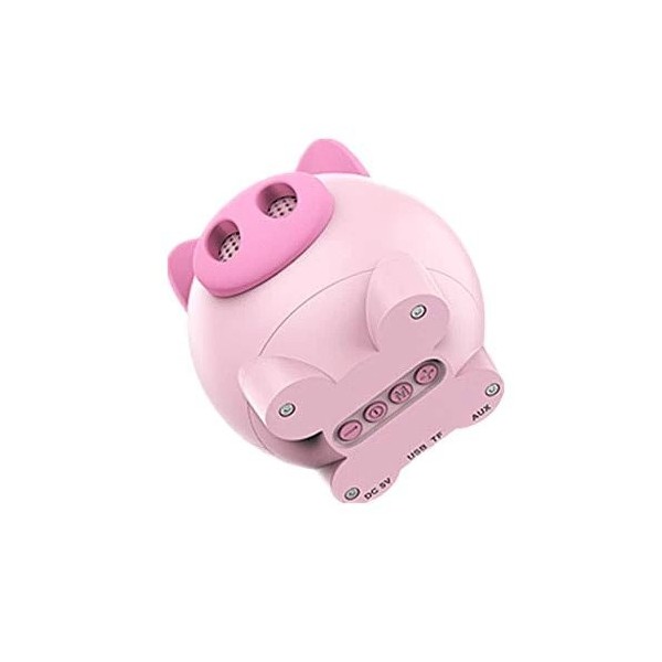 Bluetooth reproduktor Mini Prasátko - růžové