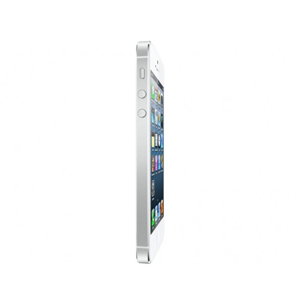 ZÁNOVNÍ iPhone 5 bílý 32GB, iOS6, LTE, STAV: A++