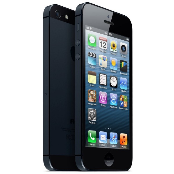 ZÁNOVNÍ iPhone 5 černý 64GB, iOS6, LTE, STAV: A++