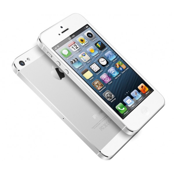 ZÁNOVNÍ iPhone 5 bílý 64GB, iOS6, LTE, STAV: A++