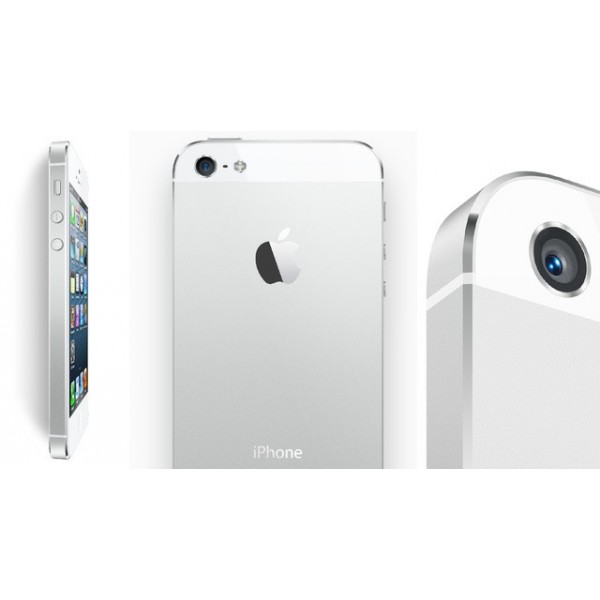 ZÁNOVNÍ iPhone 5s bílý 32GB, iOS7, LTE, STAV: A++
