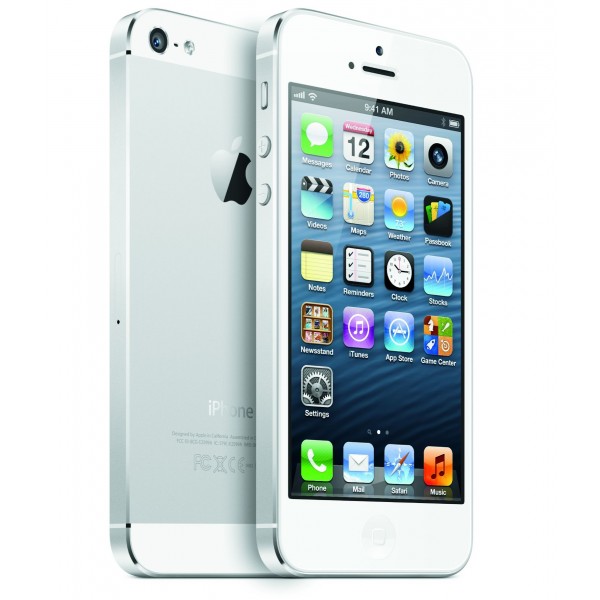 ZÁNOVNÍ iPhone 5s bílý 64GB, iOS7, LTE, STAV: A++