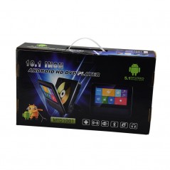 Auto DVD - 10.1" LCD, DVD, Zip kryt, 1024x600dpi, ČERNÁ