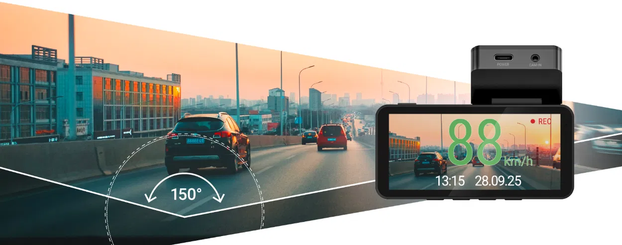 NAVITEL R87 GPS kąt widzenia