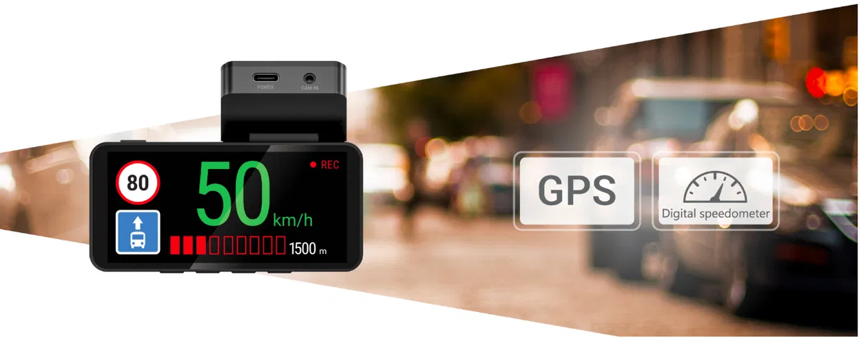 NAVITEL R87 GPS prędkościomierz cyfrowy