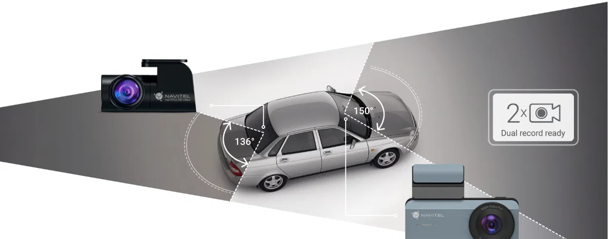 NAVITEL R87 GPS nagrywanie dwukanałowe