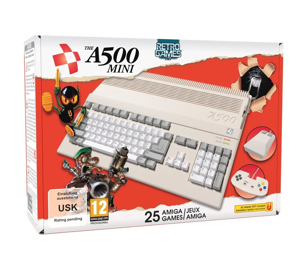 Retro konzole Amiga 500 The A500 Mini