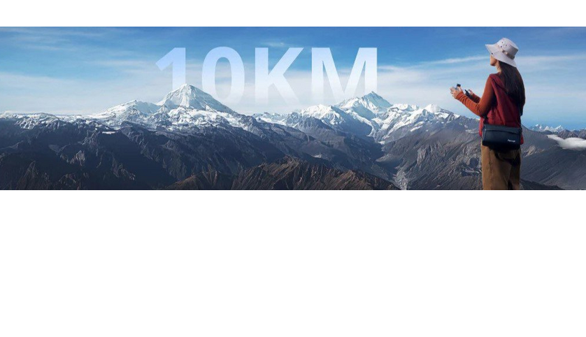 Panoramatické fotografování s dronem Potensic Atom 2