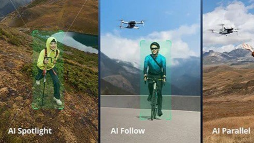 Inteligentní sledování a kreativní režimy dronu Potensic Atom 2