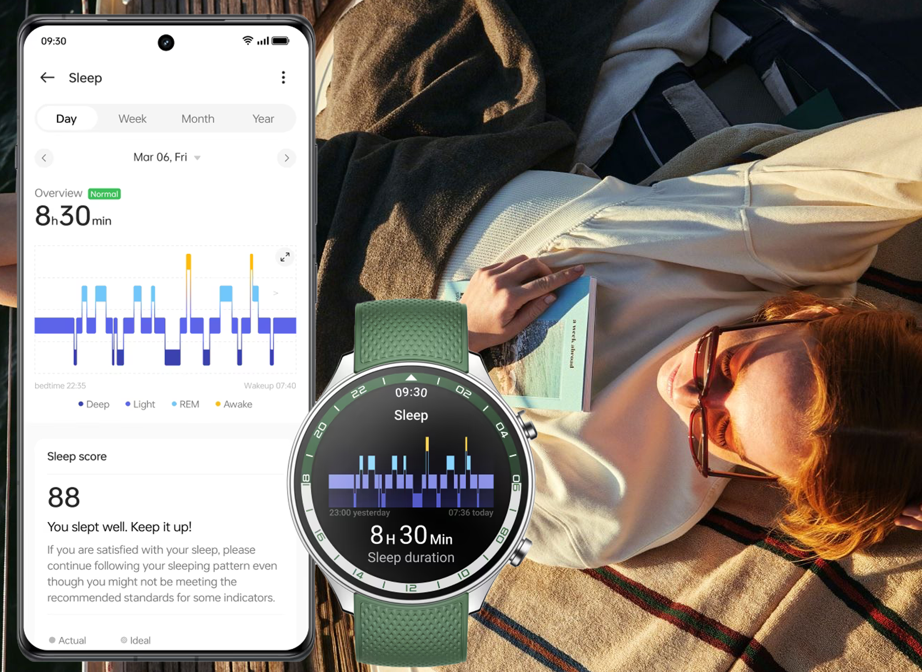 OnePlus Watch 2R Sleep Monitoring