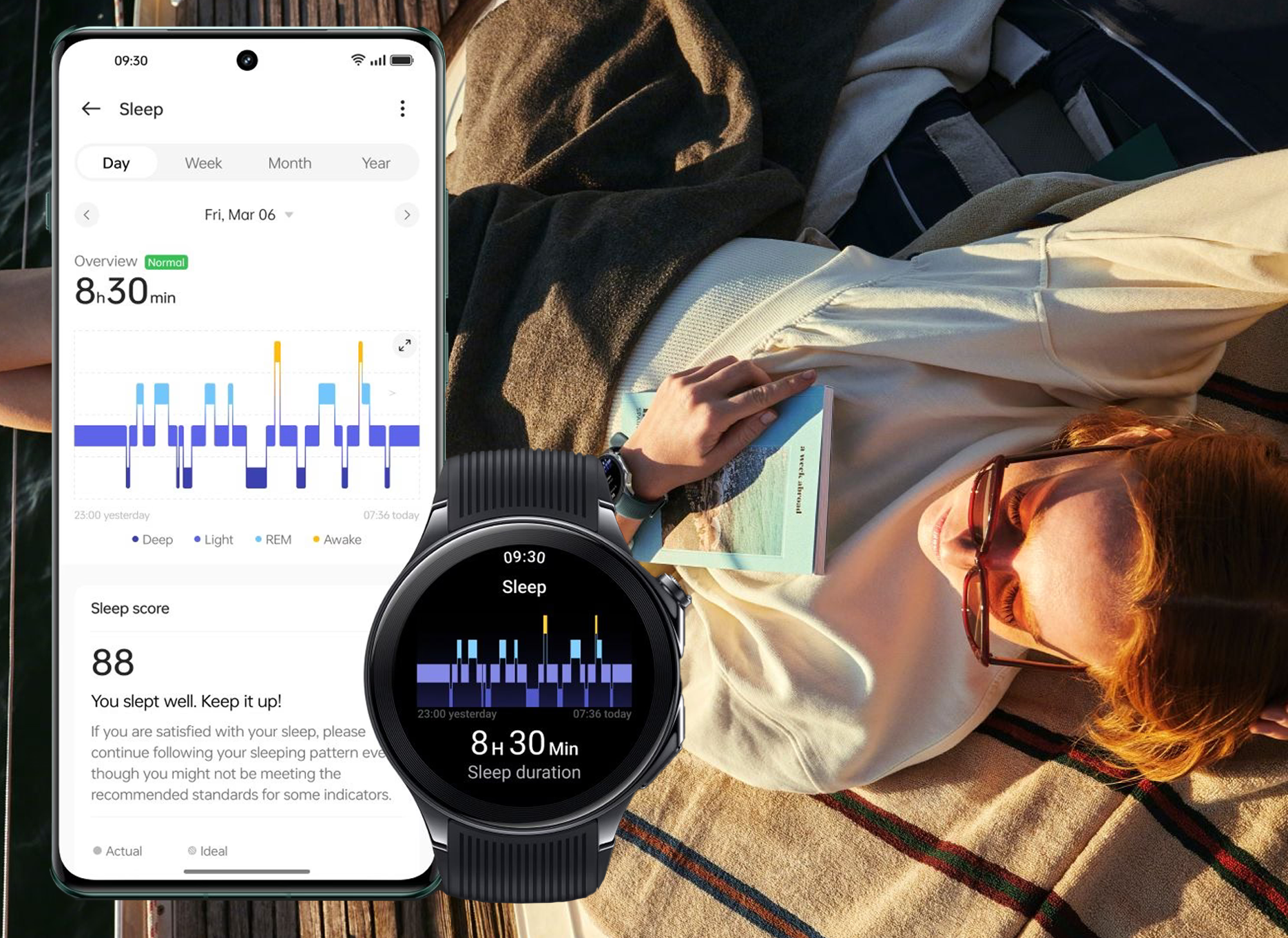 OnePlus Watch 2 Sleep Monitoring